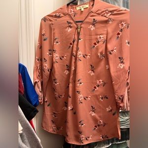 Wishful park floral flowy top